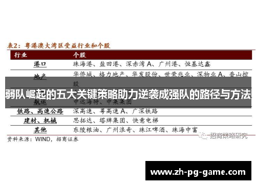 弱队崛起的五大关键策略助力逆袭成强队的路径与方法